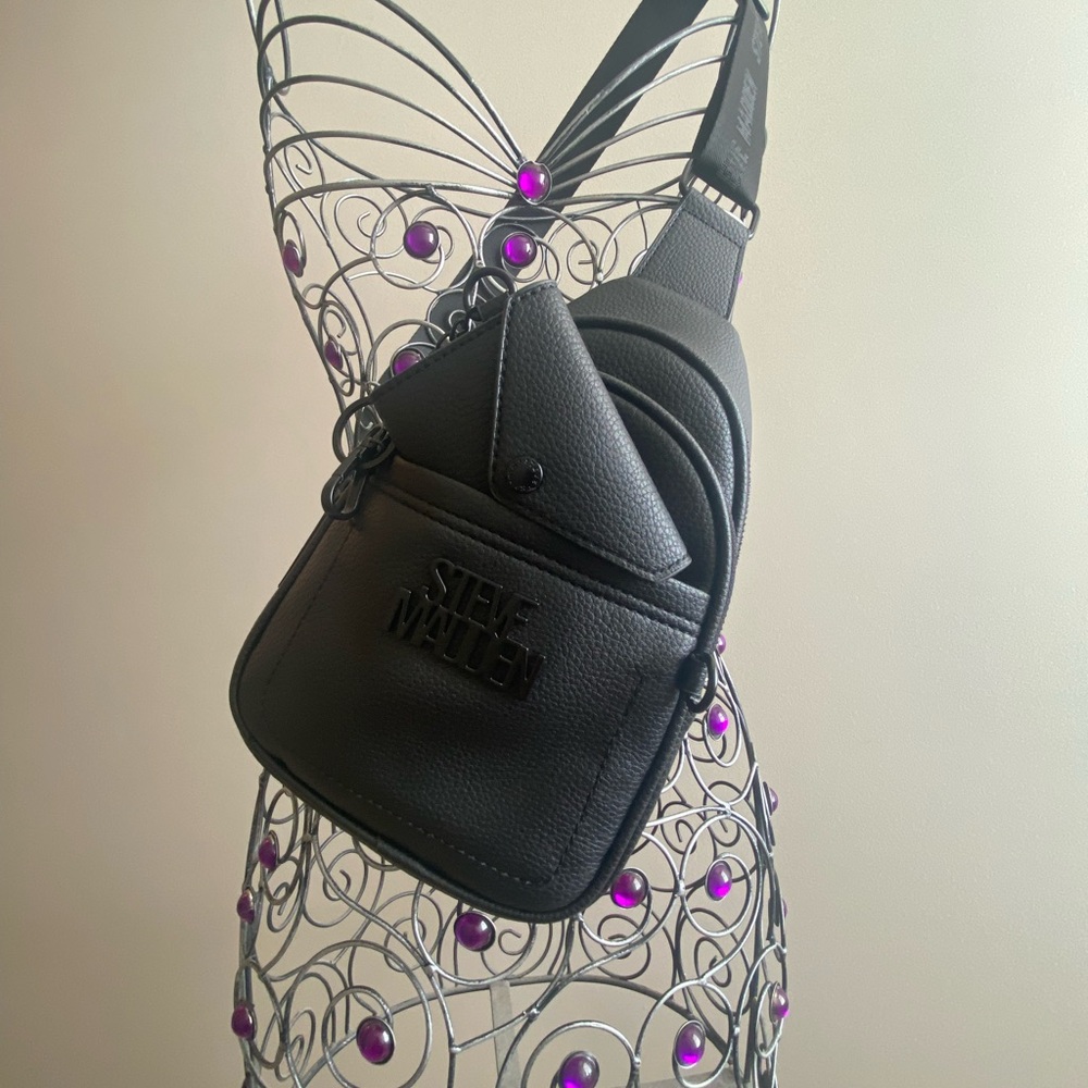 Steve Madden Black Crossbody Bag